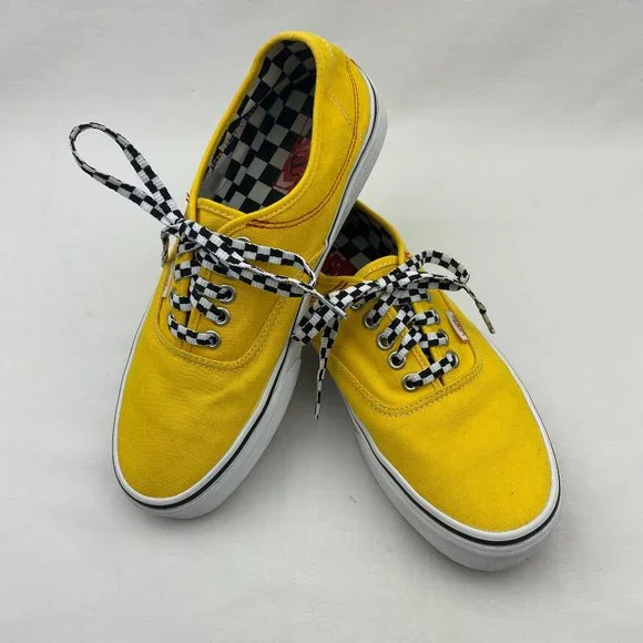 Vans Shoes Vans 220 Authentic Hc Diy Lemonchrome Checkerboard